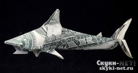 Оригами из денег (23 фото поделки)