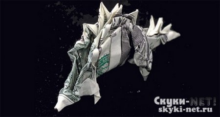 Оригами из денег (23 фото поделки)