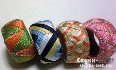 Вышиваем юбинуки - японские напёрстки и кольца
