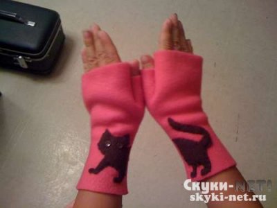 Шьем полуперчатки для себя и ребенка