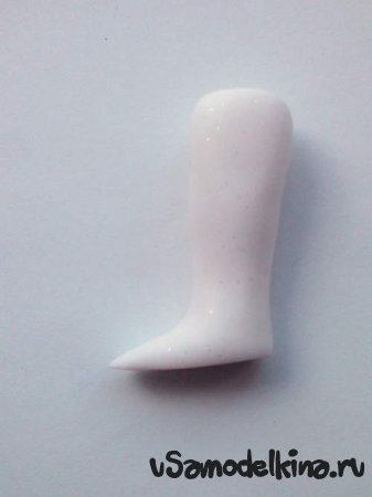 Закладка-ноги из полимерной глины