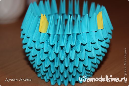 Модульное оригами - корзинка