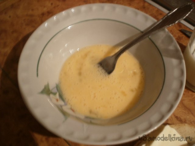 Гренки в яично-молочном соусе