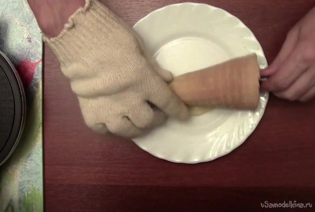 Как сделать вафельный рожок в домашних условиях