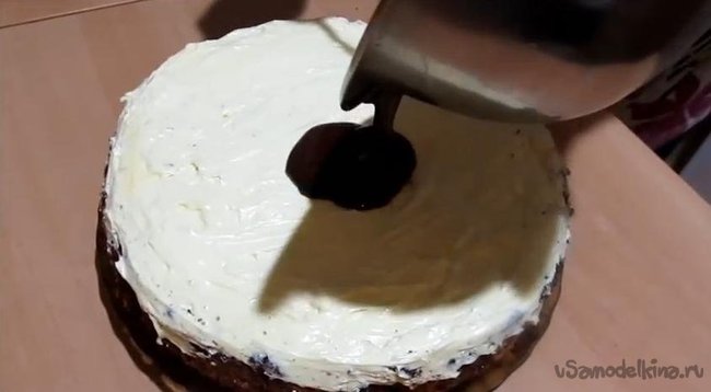 Торт "Баунти" простой рецепт