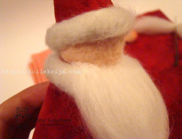 Новогодний декор: игрушечный Дед Мороз