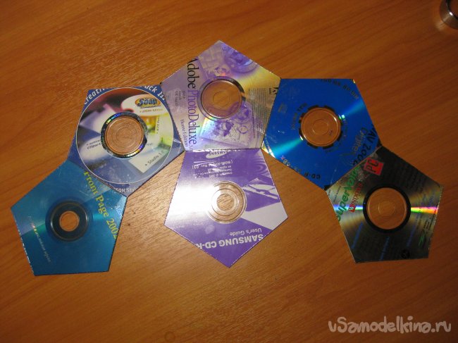 Делаем магический кристалл из CD дисков