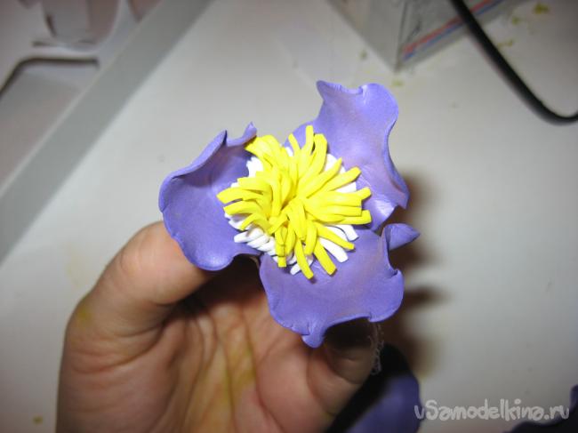Фантазийный цветок из фома