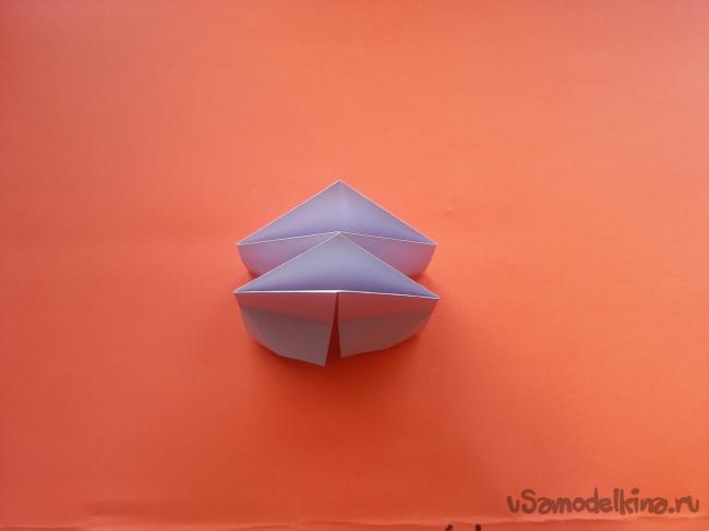 Оригами -  делаем Фейерверк перевёртыш