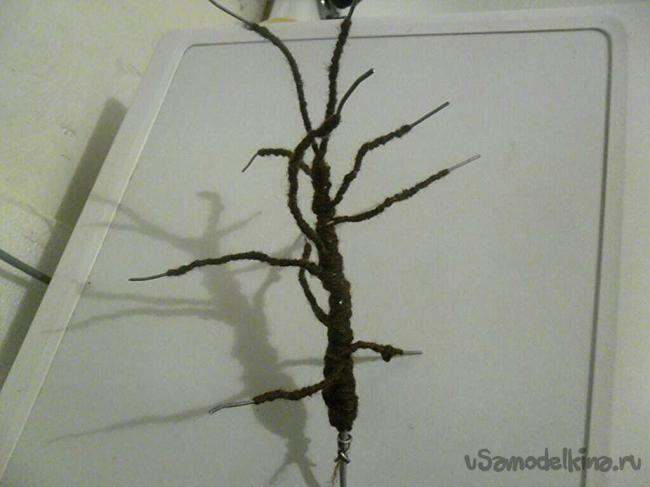 «Дерево Фантазия» из ракушек своими руками