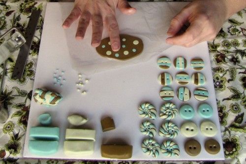 Причудливые и неповторимые пуговицы из полимерной глины своими руками