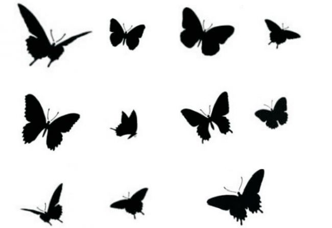 Оживляем интерьер: бабочки на стене своими руками