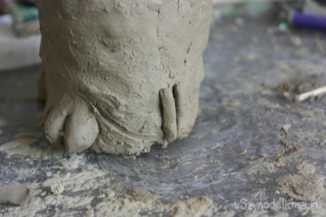 Копилка «Сова» из глины своими руками