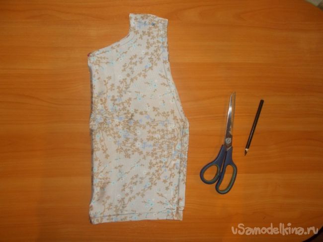 Платье из шёлковой ткани