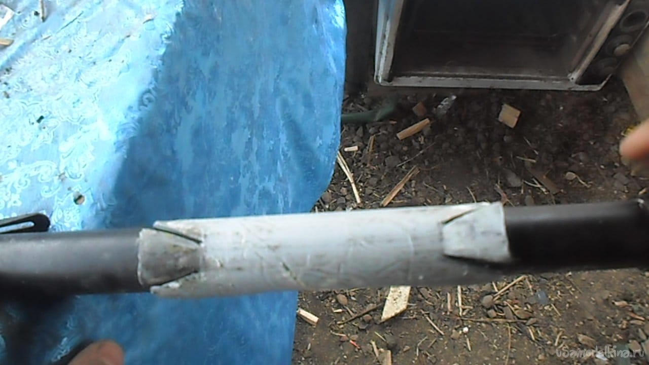 Мотовильце для удочки из отрезка канализационной трубы своими руками