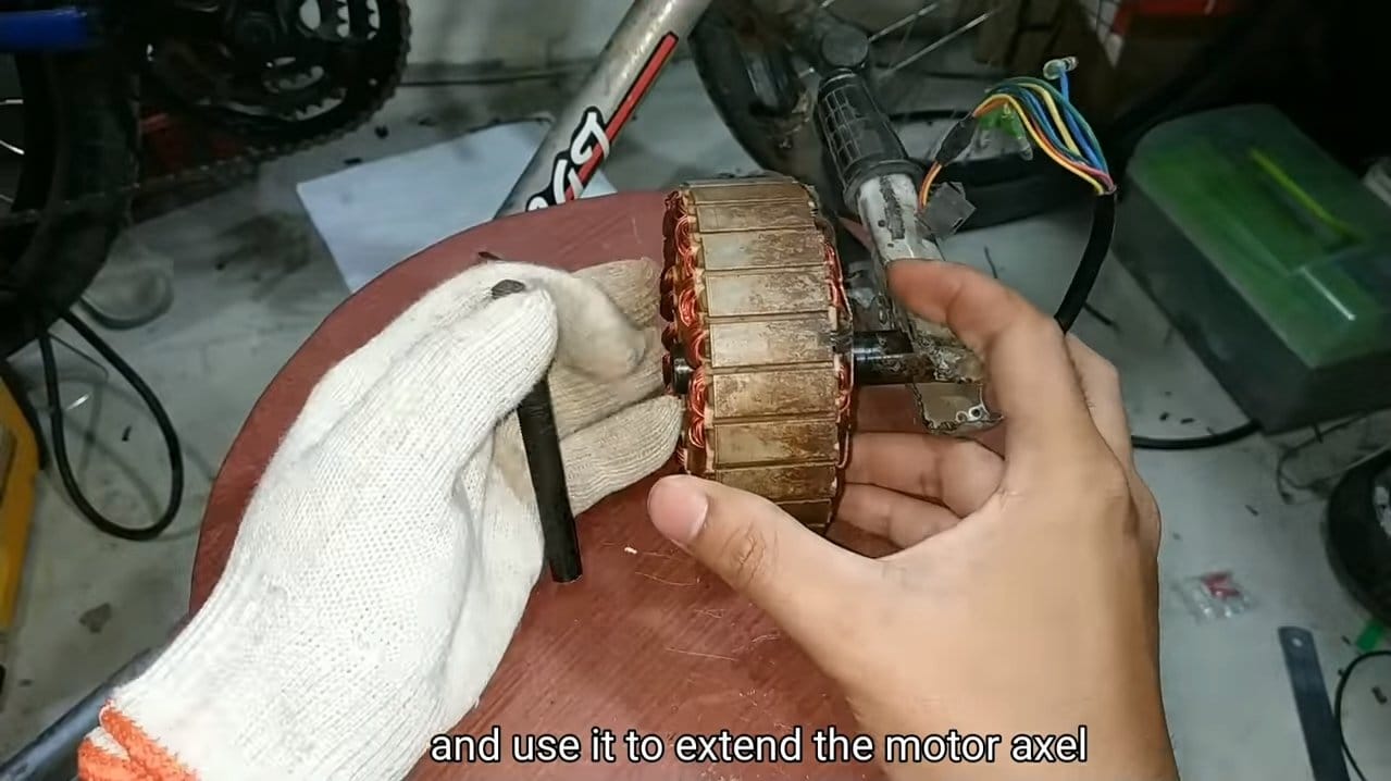 Электрический скутер с батареей на 72В