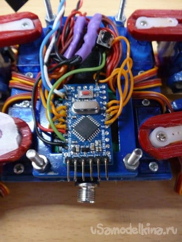 Квадрапод на Arduino (апгрейд четырехногого робота на ESP)