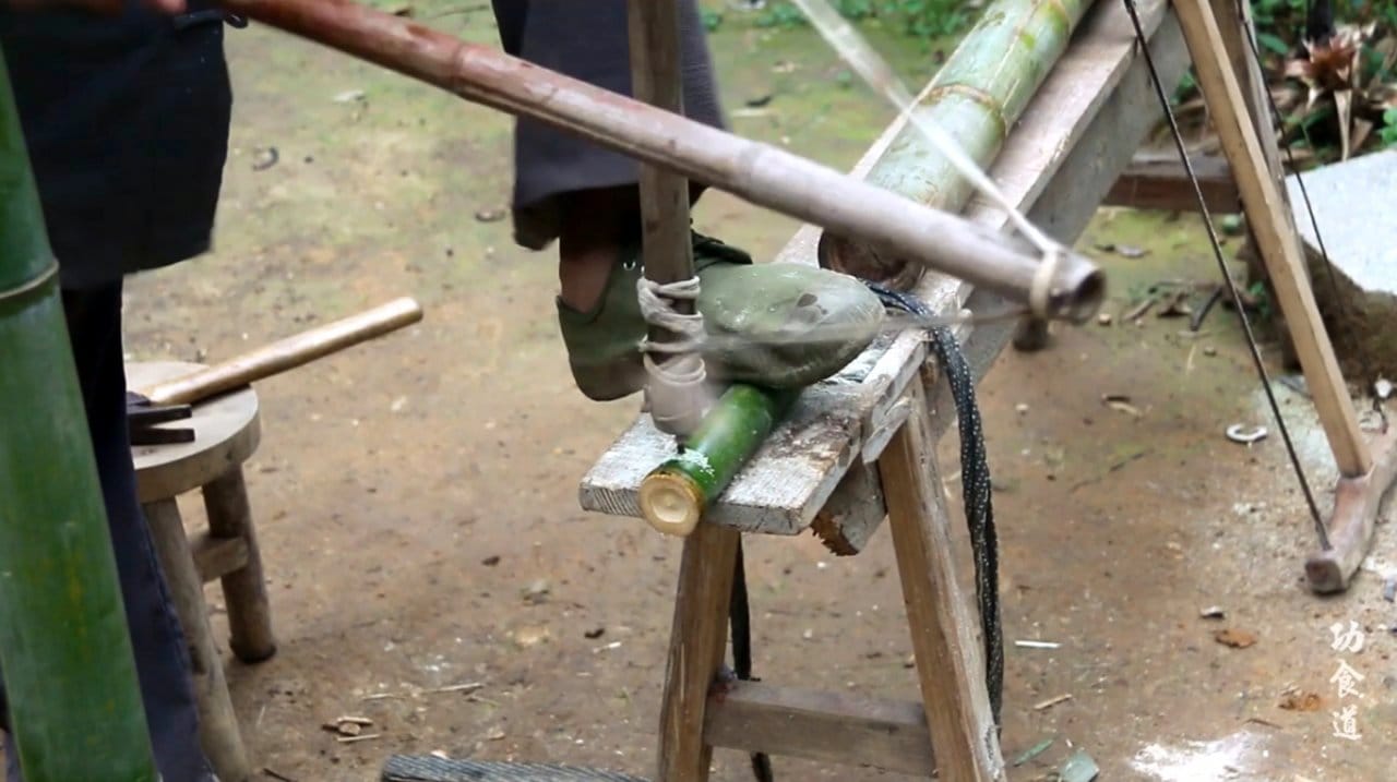 Флюгер - отпугиватель птиц из бамбука своими руками