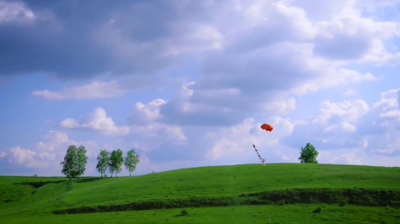 Водяная ракета с двойным воздушным баком и парашютом своими руками