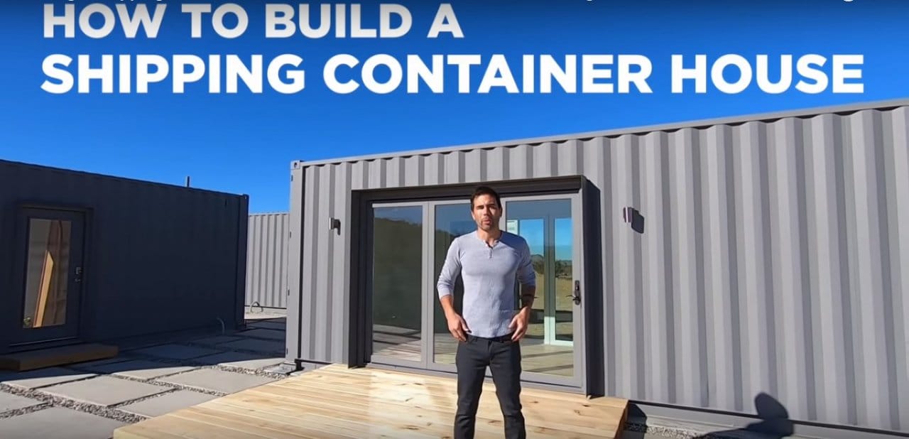 Как построить дом из контейнеров. Часть первая