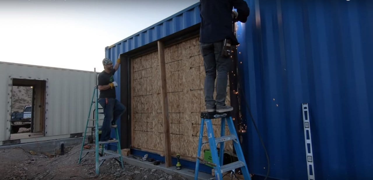 Как построить дом из контейнеров. Вторая часть
