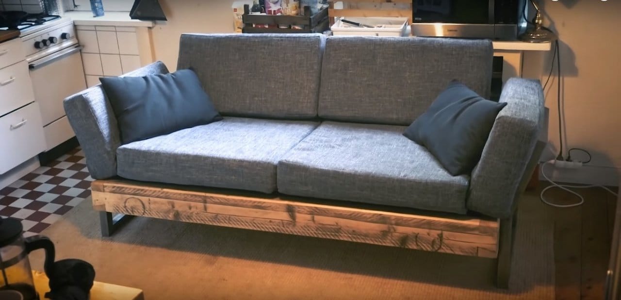 Вечный диван для очень тяжелых мужчин