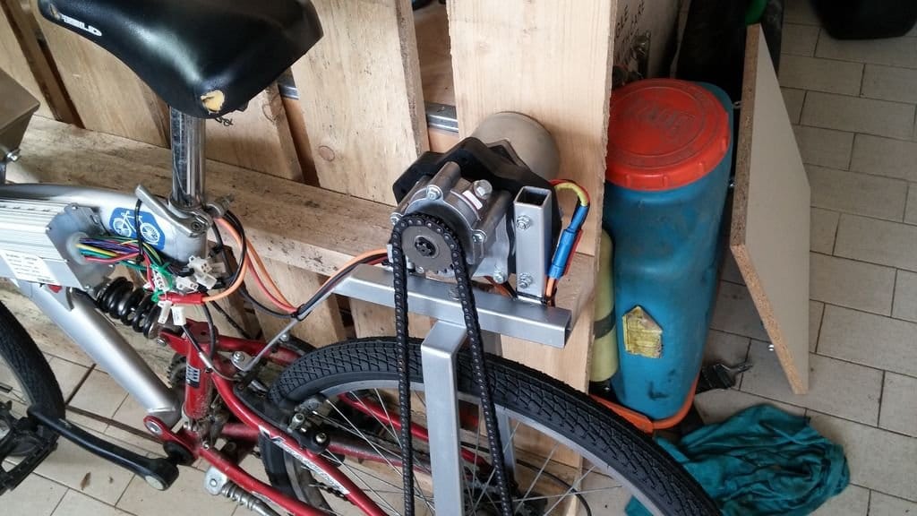 Переделываем обычный велосипед в электрический