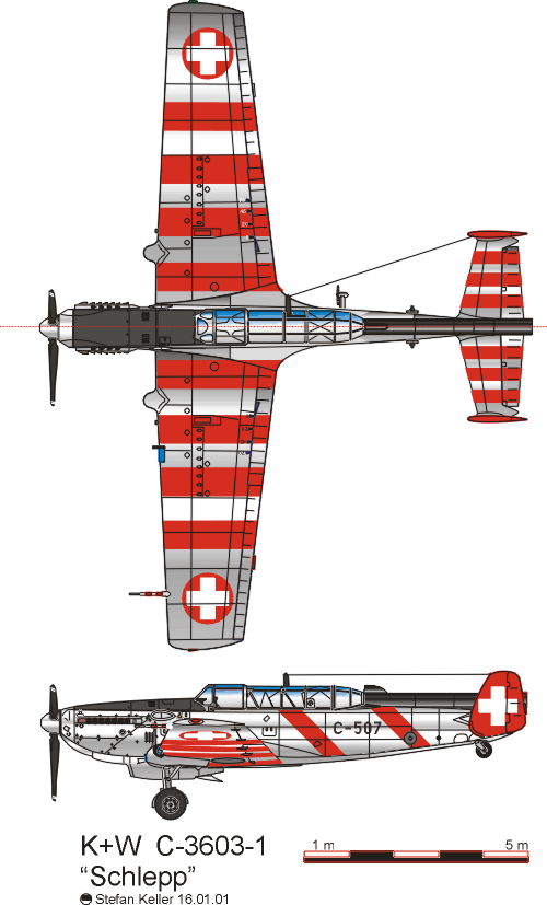 Авиамодель C3603 - «Швейцарец»