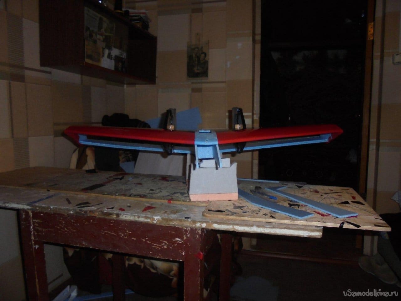 Авиамодель с ромбовидным крылом С-151 «Фотон»