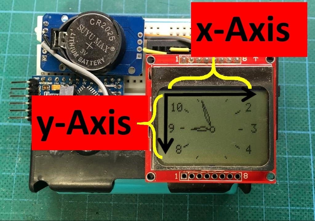 Программная реализация стрелочных часов на Arduino