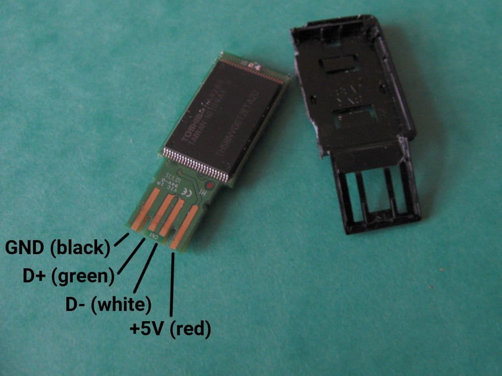 USB-накопитель в ретро стиле