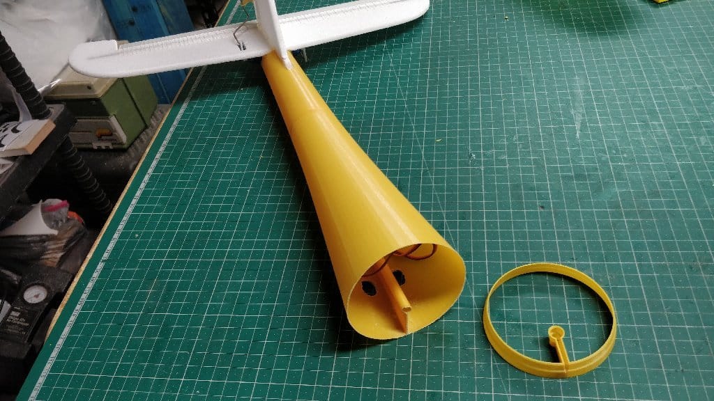 Авиамодель Bubble Jet на 3D принтере