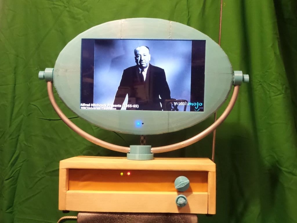 3D-печатная реплика телевизора Philco Predicta