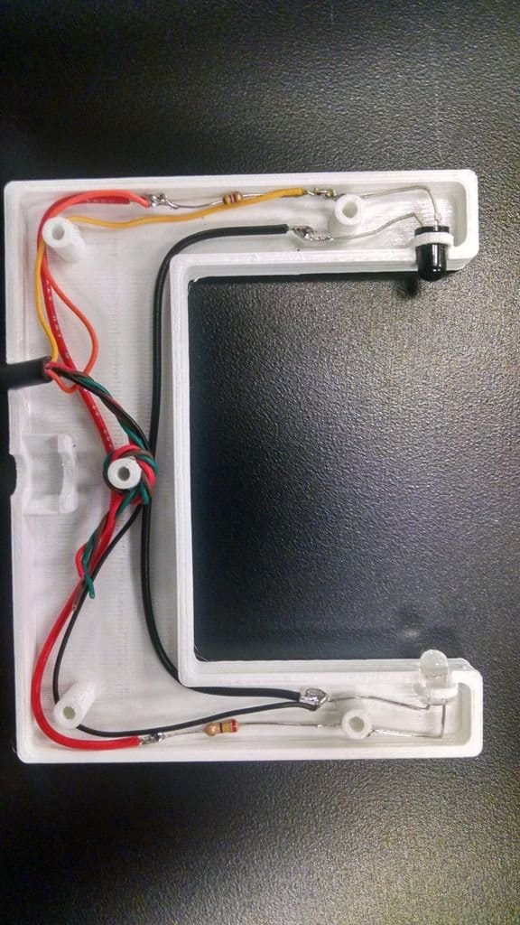 Оптопара с открытым оптическим каналом в 3D-печатном корпусе