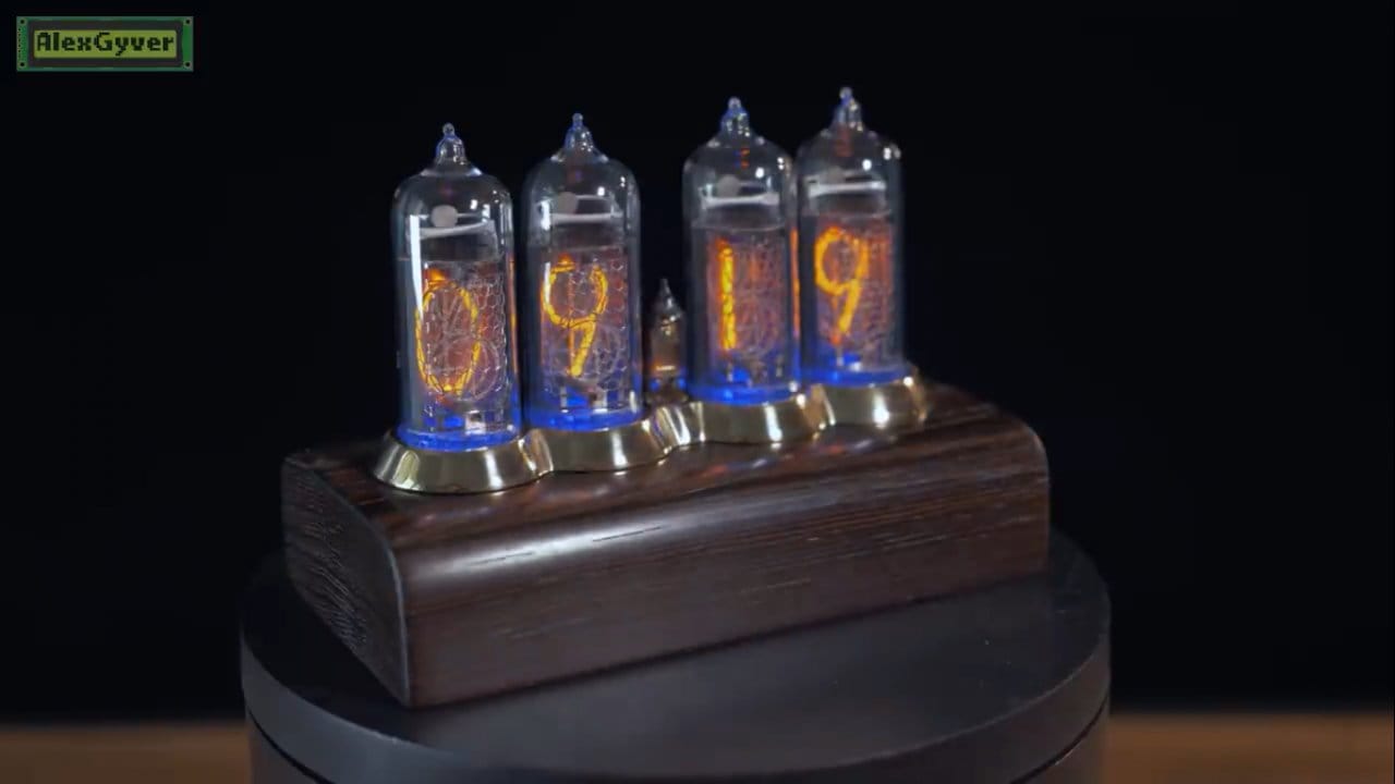 Ламповые часики. Часы на ГРИ и Arduino v2