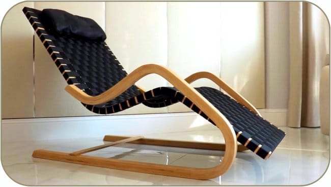 Кресло-шезлонг своими руками, техника гибки древесины