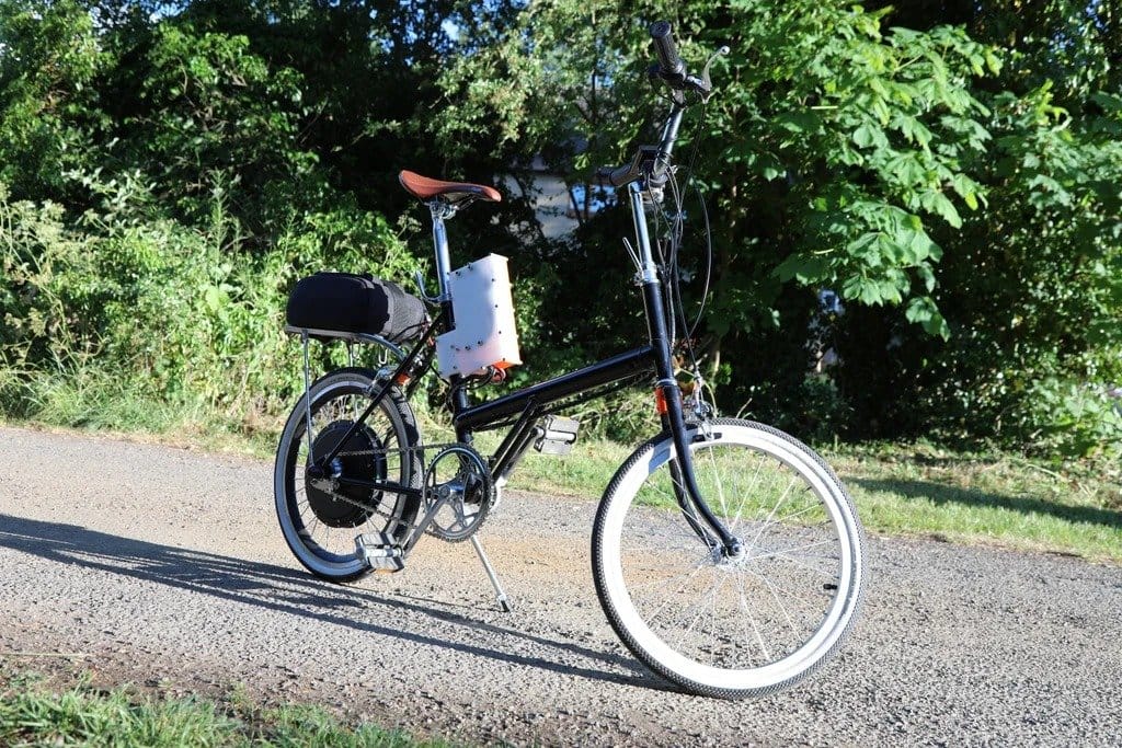 Электровелосипед из старого велосипеда 70-х годов