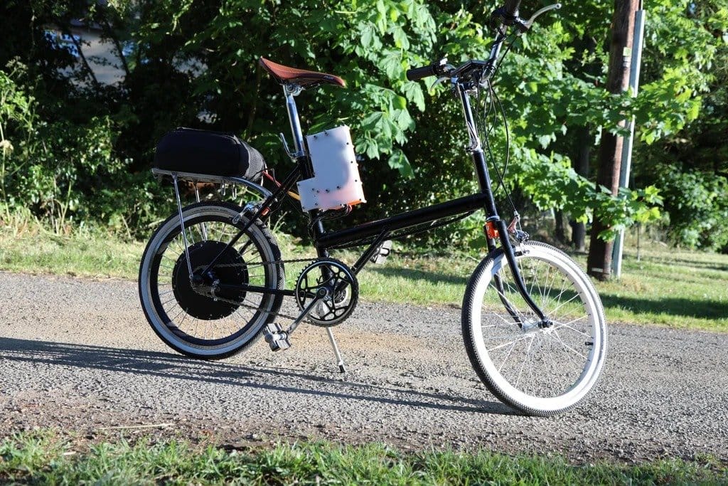 Электровелосипед из старого велосипеда 70-х годов