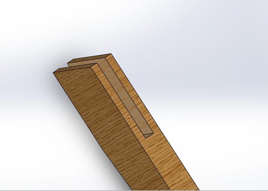 Раскладной столик из древесины
