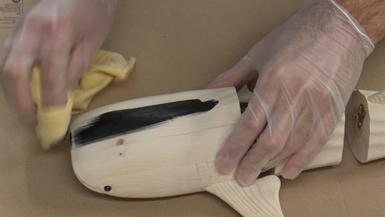 Как сделать китовую акулу с подвижным туловищем