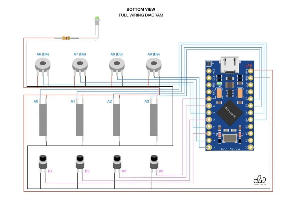 Как сделать USB/MIDI контроллер под управлением Arduino