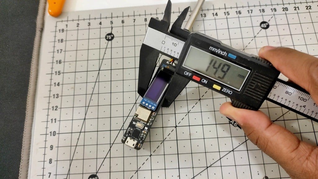Электронный термометр с удаленной передачей данных