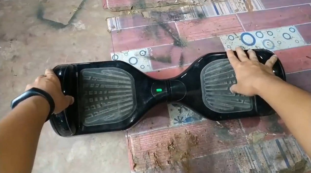 Электро-самокат с мотором от гироскутера