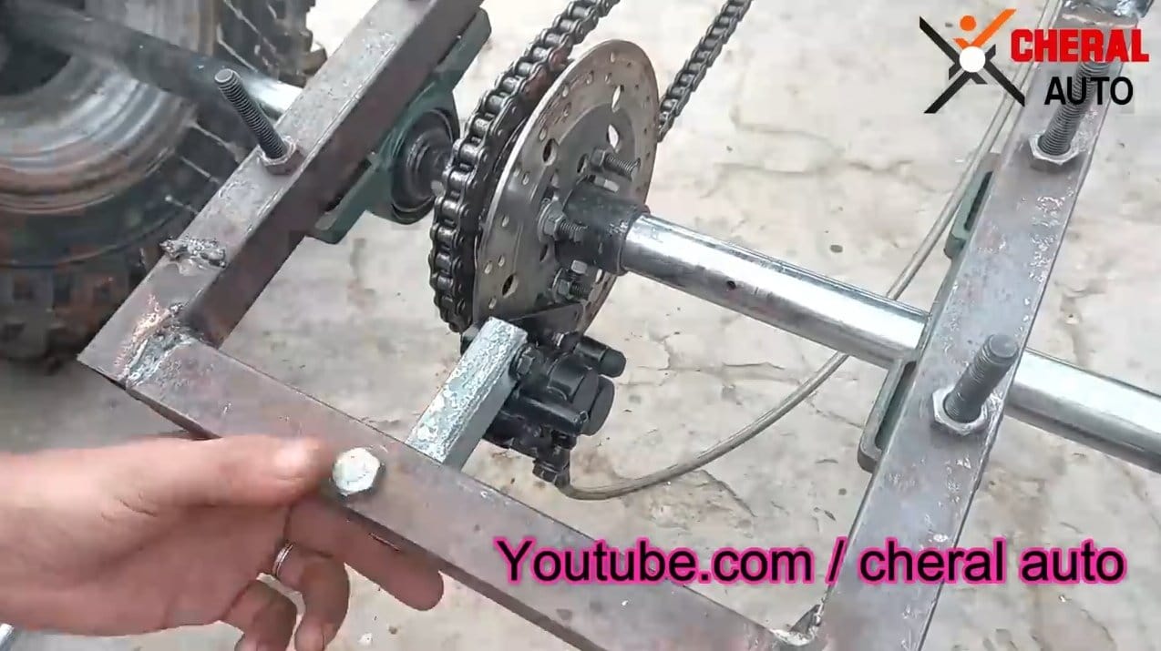 Как собрать простой квадроцикл своими руками