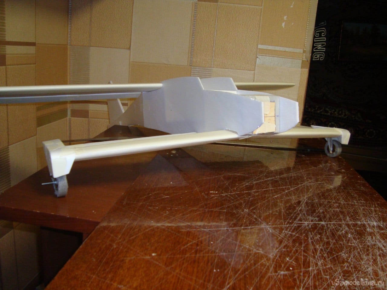 Создание экспериментальной авиамодели «Вьюн» СуРуК - 02