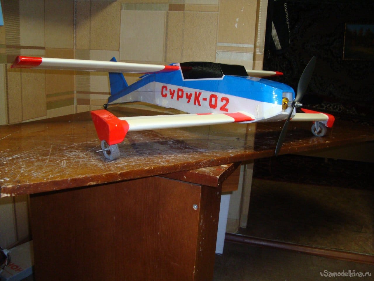 Создание экспериментальной авиамодели «Вьюн» СуРуК - 02