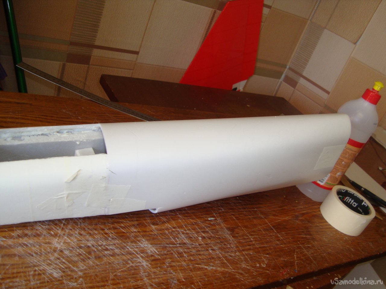 Экспериментальная авиамодель «Ястреб» по мотивам истребителя Ла- 7