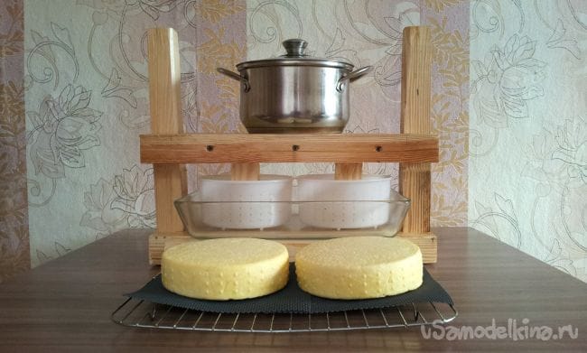 Пресс для приготовления сыра
