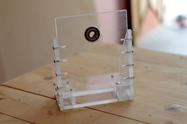 Прозрачный миниатюрный токарный станок своими руками