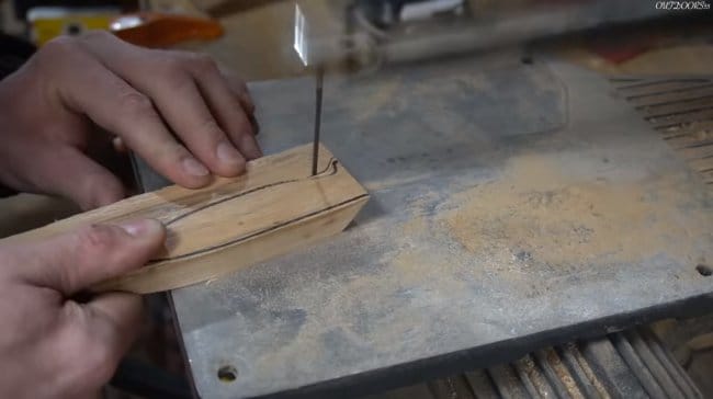 Простой нож из напильника без ковки и закалки